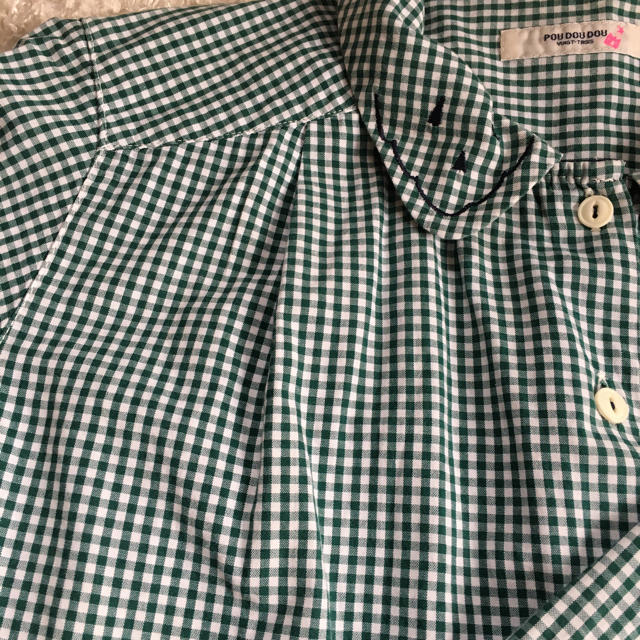 POU DOU DOU(プードゥドゥ)のギンガムチェックのシャツ レディースのトップス(シャツ/ブラウス(長袖/七分))の商品写真