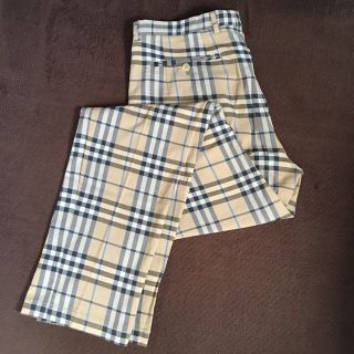 バーバリー(BURBERRY)のバーバリー プローサム コットンパンツ(スラックス)