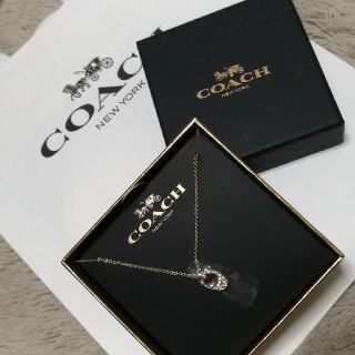 コーチ(COACH)のゆき様専用【値下げ】COACH F54517 GD ペンダント　ゴールド(ネックレス)