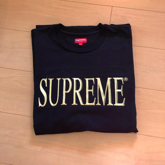 supreme 確実正規品 ロゴ ロンT