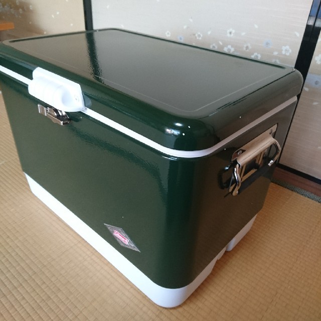 【りから】 Coleman - 新品 限定 コールマン スチールベルトクーラー 54QT colemanの通販 by がらがらどん's