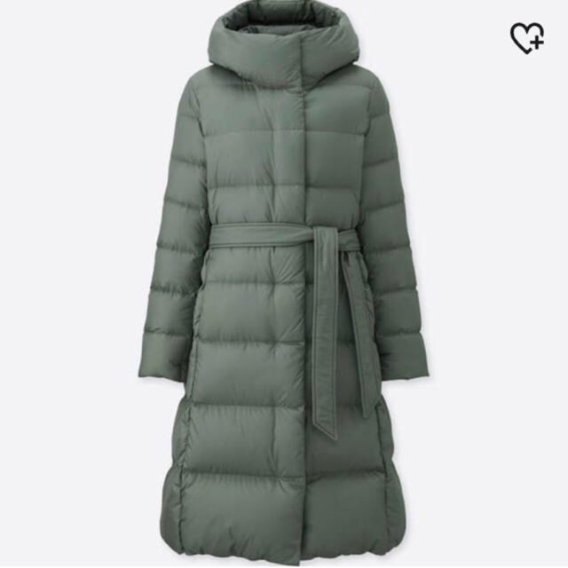 UNIQLO - 新品タグ付 UNIQLO ライトウェイトダウンフーデットコートの UNIQLO - 新品タグ付 UNIQLO ライトウェイトダウンフーデットコートの