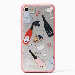 ケイトスペードニューヨーク(kate spade new york)のスミレ様専用  Kate spade iPhone 8/7 ジュエルシャンパン(iPhoneケース)