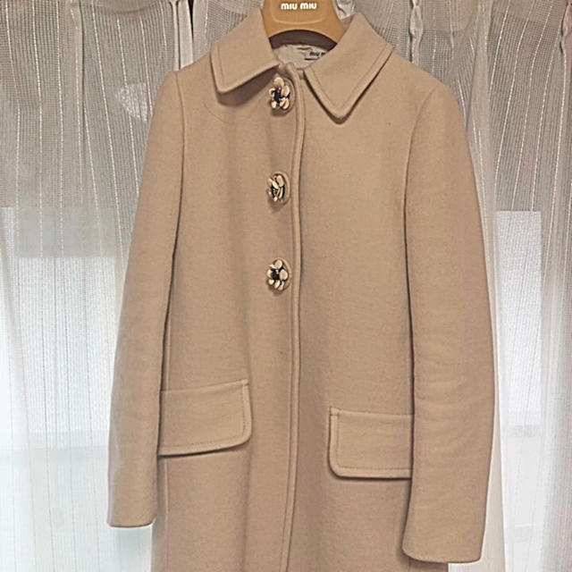 miumiu - 【本物証明付】ほぼ新品 miumiu 2017AW コートの通販 by RP