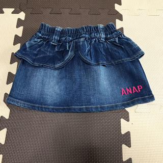 アナップキッズ(ANAP Kids)のアナップキッズ♡size90♡デニムスカート♡(スカート)
