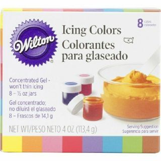 新品 WILTON (ウィルトン)　アイシング 8カラーキット 送料無料(菓子/デザート)