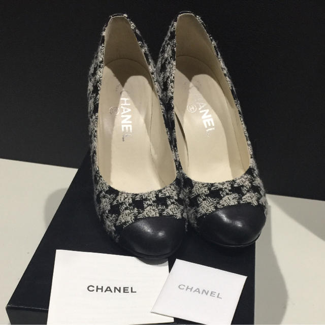 CHANEL パンプス 36.5レディース