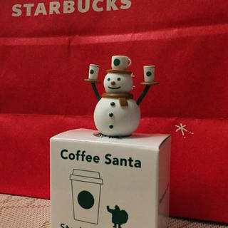 スターバックスコーヒー(Starbucks Coffee)のスターバックス coffee santa 雪だるま(ノベルティグッズ)