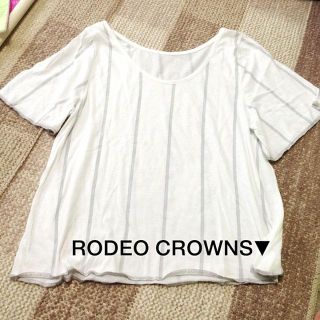 ロデオクラウンズ(RODEO CROWNS)のロデオクラウンズ▼ストライプTシャツ(Tシャツ(半袖/袖なし))