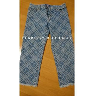 バーバリーブルーレーベル(BURBERRY BLUE LABEL)のBURBERRYBLUE LABEL(バーバリーブルーレーベル)☆七分丈ジーンズ(クロップドパンツ)