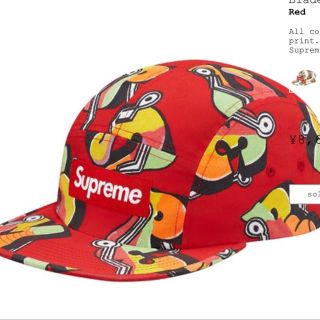 シュプリーム(Supreme)のSupreme Blade Whole car Camp Cap red(その他)