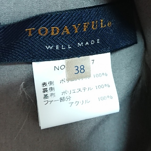 TODAYFUL(トゥデイフル)のお値下げ☆todayful フェイクムートンコート レディースのジャケット/アウター(ムートンコート)の商品写真