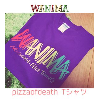 ワニマ(WANIMA)のWANIMA 裏ピザTシャツ(ミュージシャン)