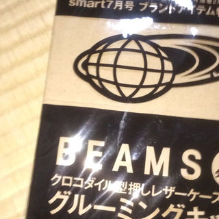 ビームス(BEAMS)のビームス BEAMSクロコ型押しレザーケース入りグルーミングキットsmart付録(その他)