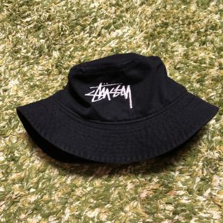 ステューシー(STUSSY)のStussy キッズ ハット 黒(帽子)