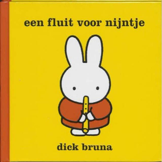 ミッフィー(miffy)のブルーナ絵本Een fluit voor Nijntjeうさこちゃとふえフルート(洋書)