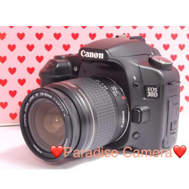 デジタル一眼✨新年大セール✨早い者勝ち✨高速連写✨高性能一眼レフ✨Canon EOS 30D