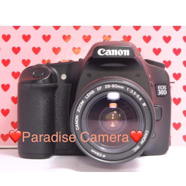 デジタル一眼✨新年大セール✨早い者勝ち✨高速連写✨高性能一眼レフ✨Canon EOS 30D