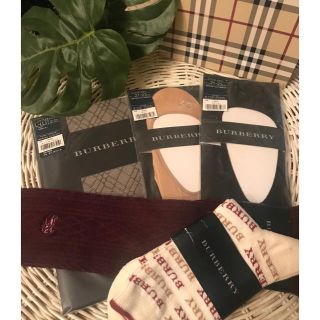 バーバリー(BURBERRY)の【新品】バーバリー靴下 (ソックス)