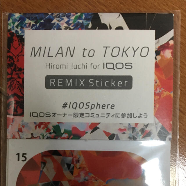 iQOS アイコス シール ステッカー メンズのファッション小物(タバコグッズ)の商品写真