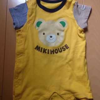 ミキハウス(mikihouse)のミキハウス 半袖ロンパース 70(カバーオール)