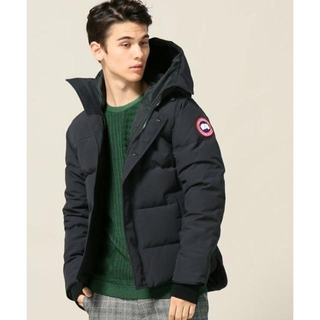 CANADA GOOSE(カナダグース)の入手困難！　カナダグース　マクミランパーカー　XSサイズ　ネイビー メンズのジャケット/アウター(ダウンジャケット)の商品写真