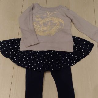 エフオーキッズ(F.O.KIDS)のF.O. KIDS トレーナー&スカッツ set【size 90】(Tシャツ/カットソー)