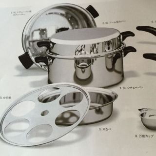 アムウェイ(Amway)の《新品》Amway ６Lシチューパンセット♪(調理道具/製菓道具)