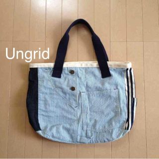 アングリッド(Ungrid)のUngrid デニムトートバッグ♡(トートバッグ)