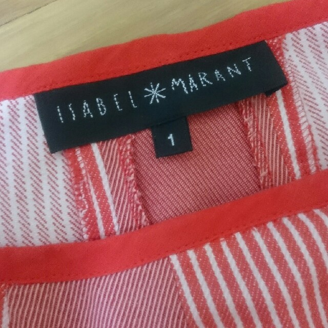 Isabel Marant(イザベルマラン)のISABEL MARANT スカート(14枚はぎ) 赤 レディースのスカート(ひざ丈スカート)の商品写真