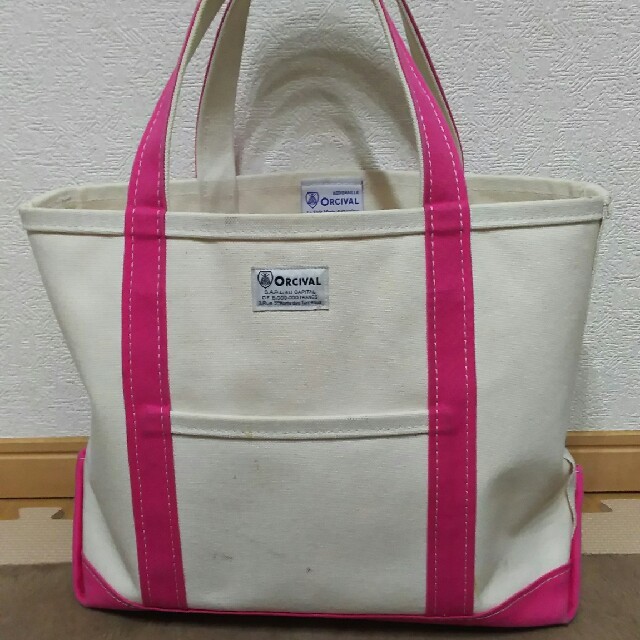 ORCIVAL(オーシバル)のオーシバル ピンク 大トート レディースのバッグ(トートバッグ)の商品写真