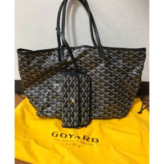 ゴヤール(GOYARD)のゴヤール サンルイPM ブラック(トートバッグ)