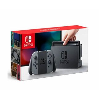 Nintendo switch 任天堂スイッチ  グレー  新品未開封　送料込(家庭用ゲーム機本体)