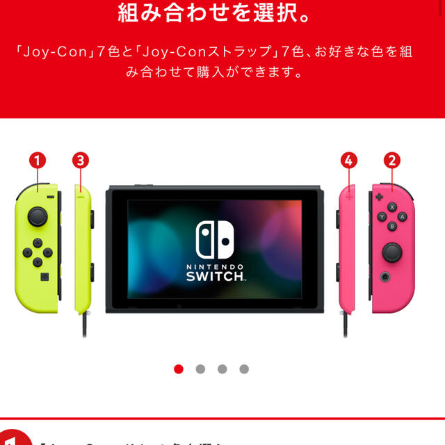 新品未使用　限定色　Nintendo Switch 本体