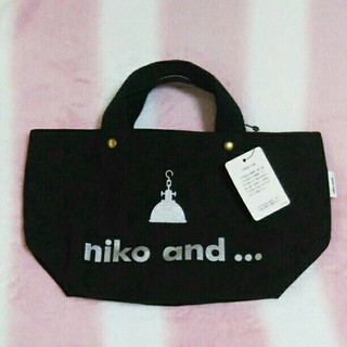 ニコアンド(niko and...)の【新品未使用】niko and... ミニトートバッグ ニコアンド (トートバッグ)