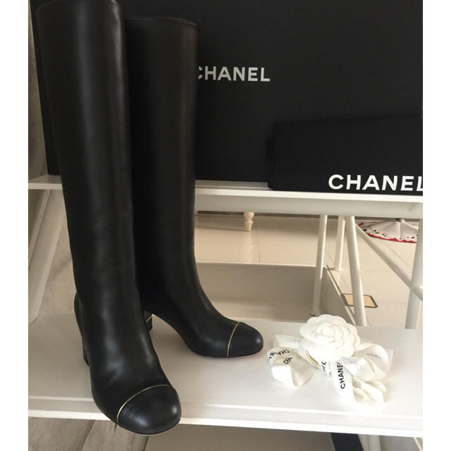 未使用同様 シャネル 正規品 ブーツ♡ご専用品♡ 龍角散「セクハラ社長