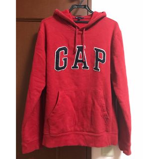 ギャップ(GAP)の出品12/26まで【最終値下げ】GAP パーカー レディース L 赤(パーカー)