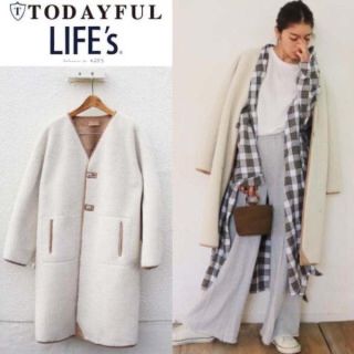 トゥデイフル(TODAYFUL)のtodayful  ボワコート♡(ムートンコート)