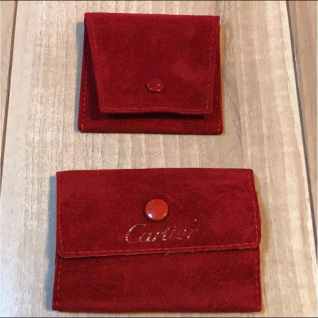 Cartier(カルティエ)の※Luce nail様専用※お値下げ！☆Cartier☆リング保存袋 レディースのアクセサリー(リング(指輪))の商品写真