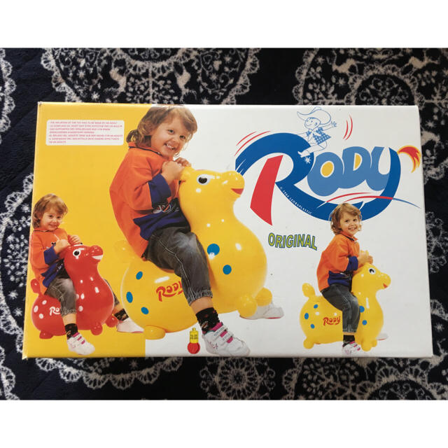 Rody(ロディ)の値下げ！ロディ(青色)の中古品、箱と説明書と付属品付きです☆ キッズ/ベビー/マタニティのおもちゃ(その他)の商品写真