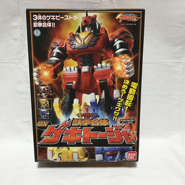 未開封品　DX　獣拳合体　ゲキトージャ　ゲキレンジャー　バンダイ