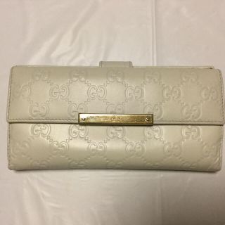 グッチ(Gucci)のGUCCIシマ長財布◎(財布)