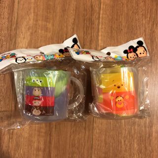 ディズニー(Disney)の新品 ツムツム コップ＆巾着袋 セット(その他)