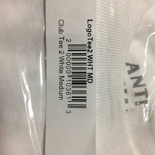 Supreme(シュプリーム)のassc logo tee2 white Mサイズ メンズのトップス(その他)の商品写真