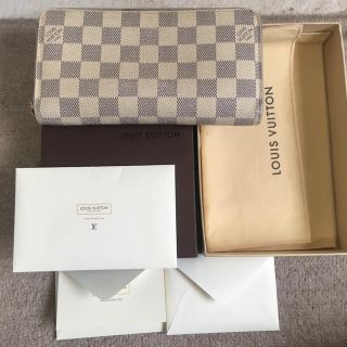 ルイヴィトン(LOUIS VUITTON)のルイヴィトン ジッピーウォレット ダミエアズール長財布(財布)