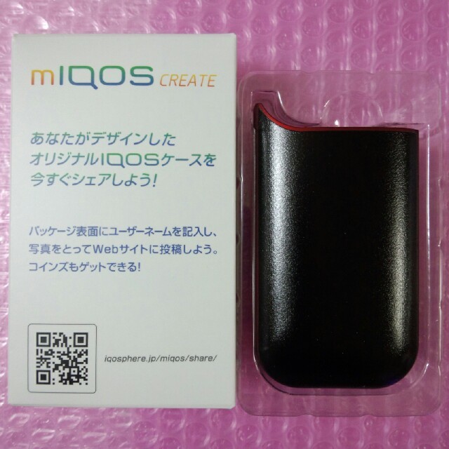 IQOS(アイコス)のiQOS 純正 ケース 新品・未使用 非売品 マイコス 限定 レア カバー 正規 メンズのファッション小物(タバコグッズ)の商品写真