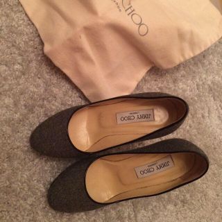 ジミーチュウ(JIMMY CHOO)のjimmy choo☆グレーパンプス(ハイヒール/パンプス)