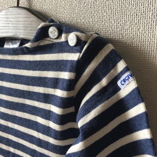 オーシバル(ORCIVAL)のORCIVAL オーチバル 七分袖バスクシャツ 8Y(Tシャツ/カットソー)