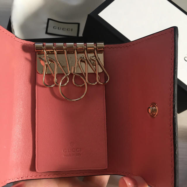 【キーケース】 Gucci - GUCCI キーケースの通販 by yamada|グッチならラクマ いたので