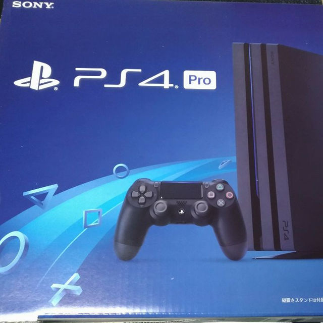 新品 PS4 Pro 1TB JetBlack CUH-7100B 4k ゴルフ